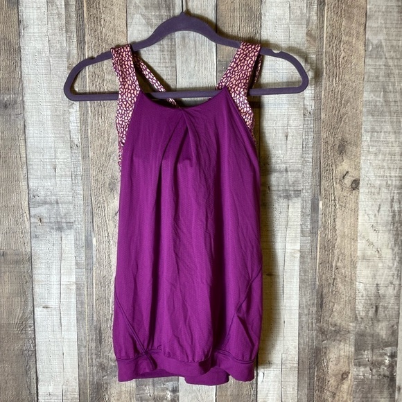 Lululemon nouveau limits pink tank bra - Picture 6 of 11